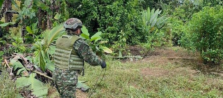 Operativo del Ejército Nacional.