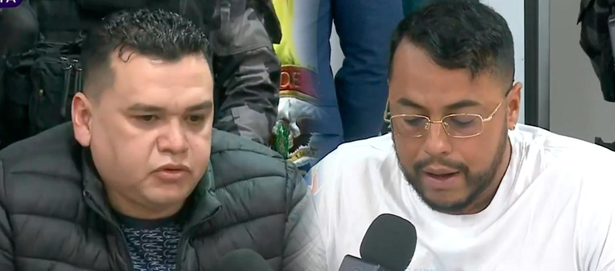 Digno Palomino y Jorge Eliécer Díaz Collazos, alias 'Castor'. 