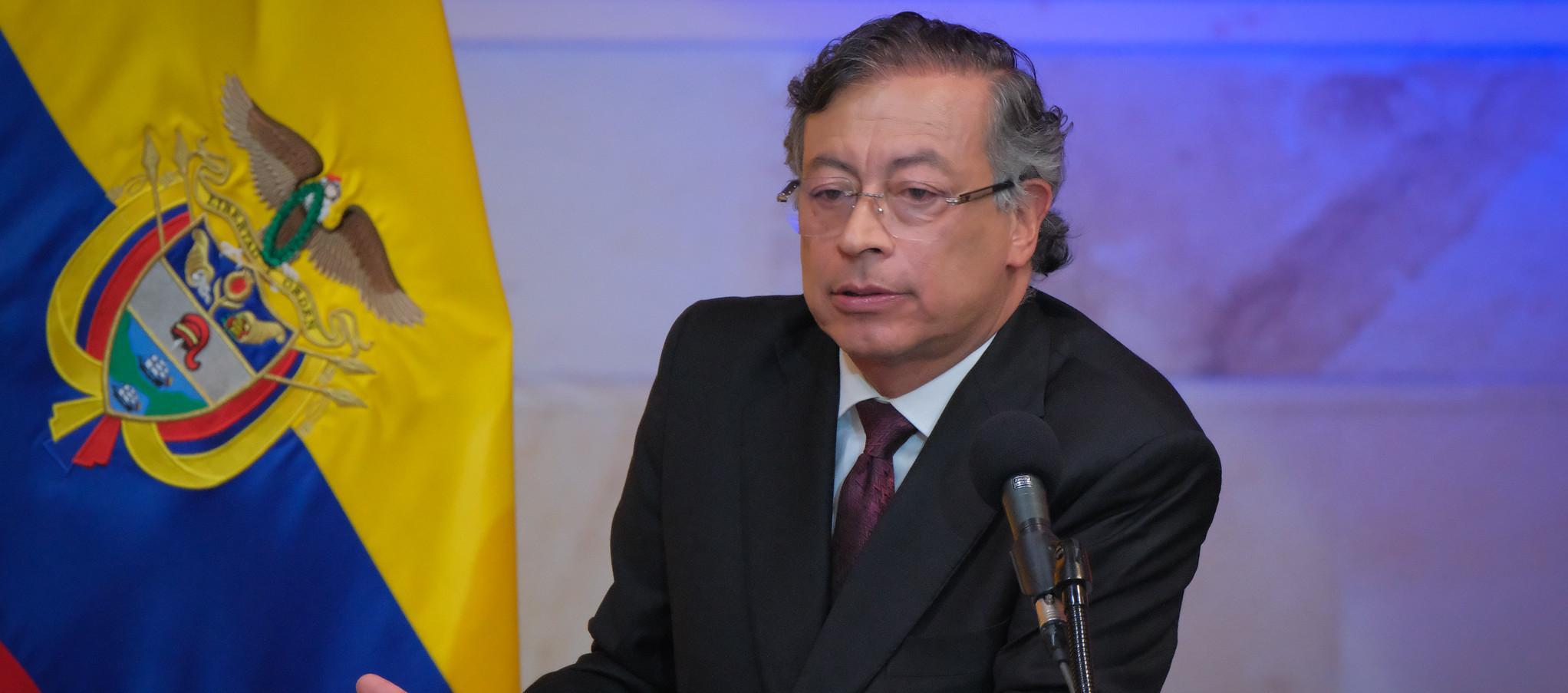 El Presidente Gustavo Petro.
