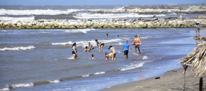 Playas de Pradomar, en el municipio de Puerto Colombia.