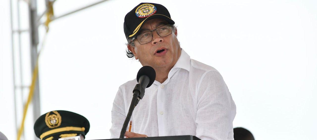 El Presidente Gustado Petro.