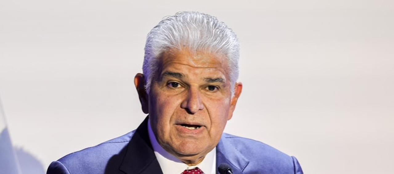  José Raúl Mulino, presidente de Panamá.