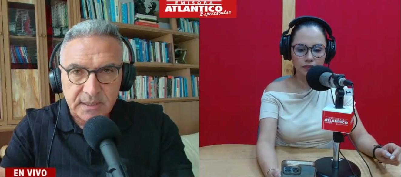 Emisión de Atlántico en Noticias.