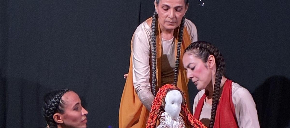 Obra 'María Mandinga, una mirada a lo femenino cuando los demonios acechan’. 