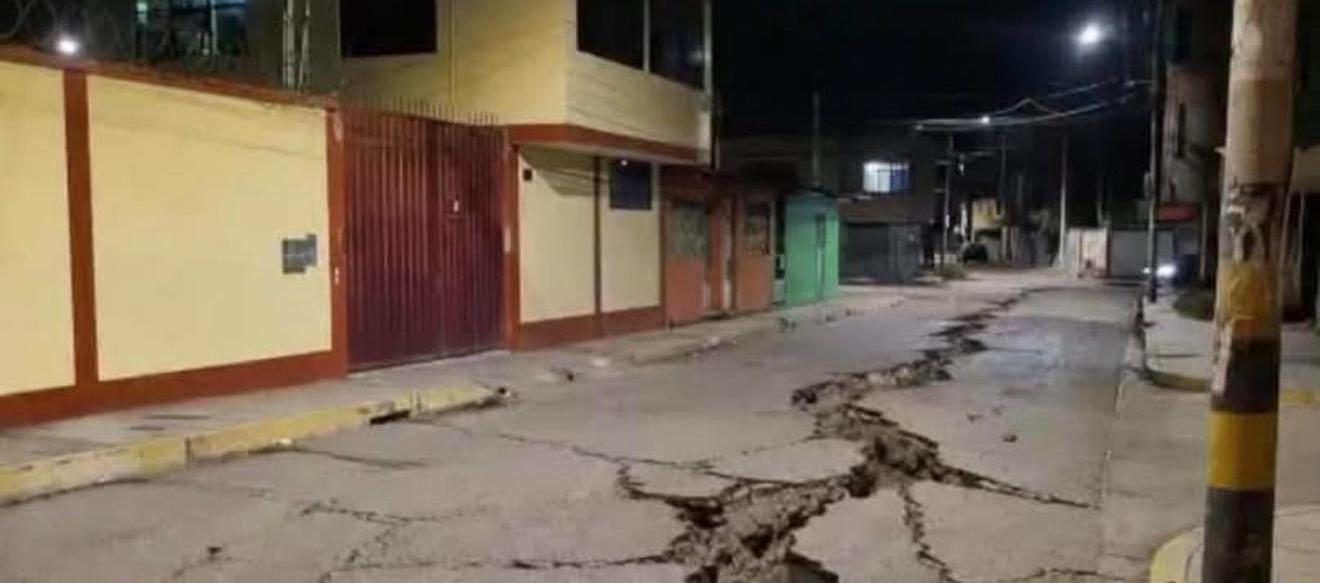 Terremoto en Perú.