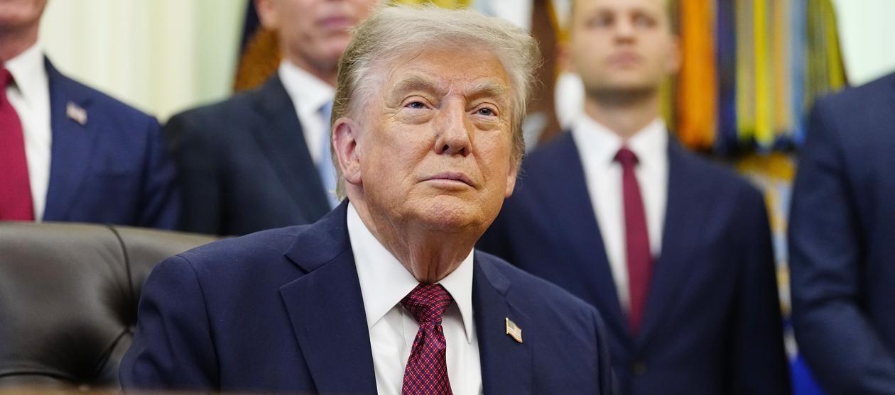 El presidente de Estados Unidos, Donald Trump.