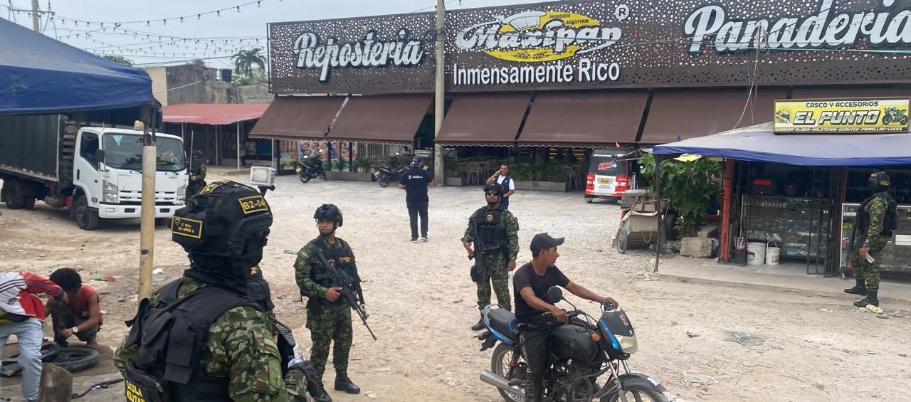 Unidades del Ejército en operativos en la calle