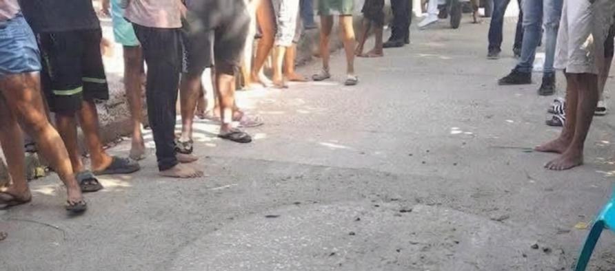 Lugar del asesinato en Sabanagrande
