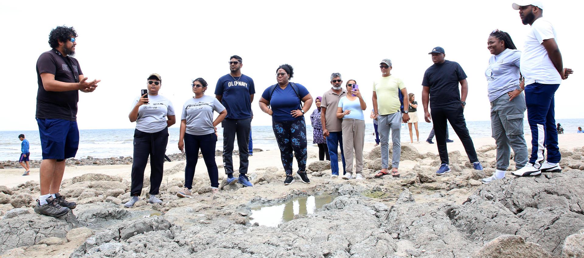 Zona costera de Trinidad y Tobago. 