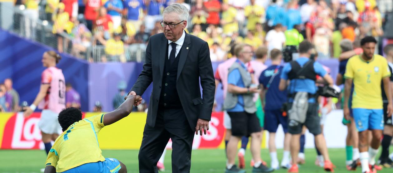 Carlo Ancelotti llegó con Brasil hasta octavos de final del Mundial 2026.