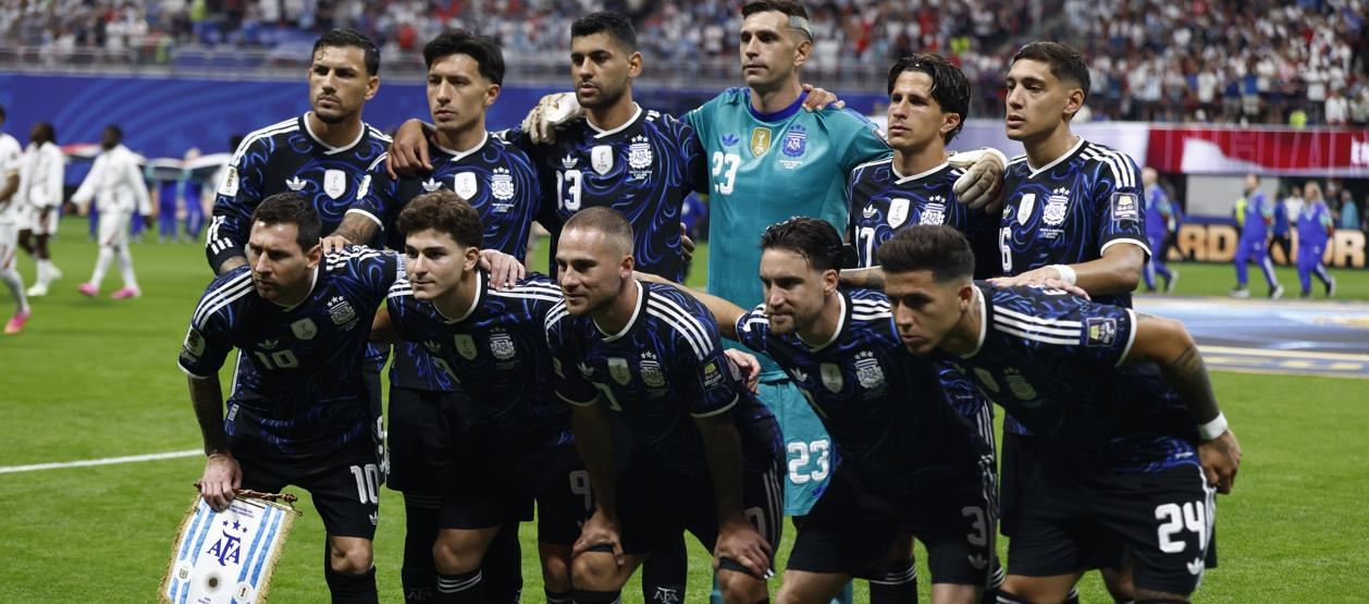 Onceno inicialista de Argentina en la semifinal contra Inglaterra.