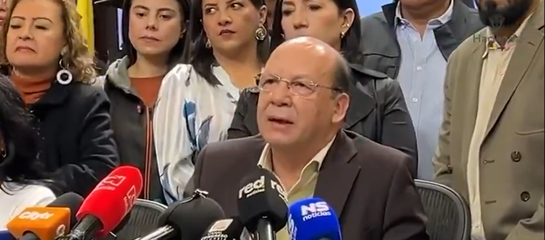 Germán Ávila, ministro de Hacienda. 