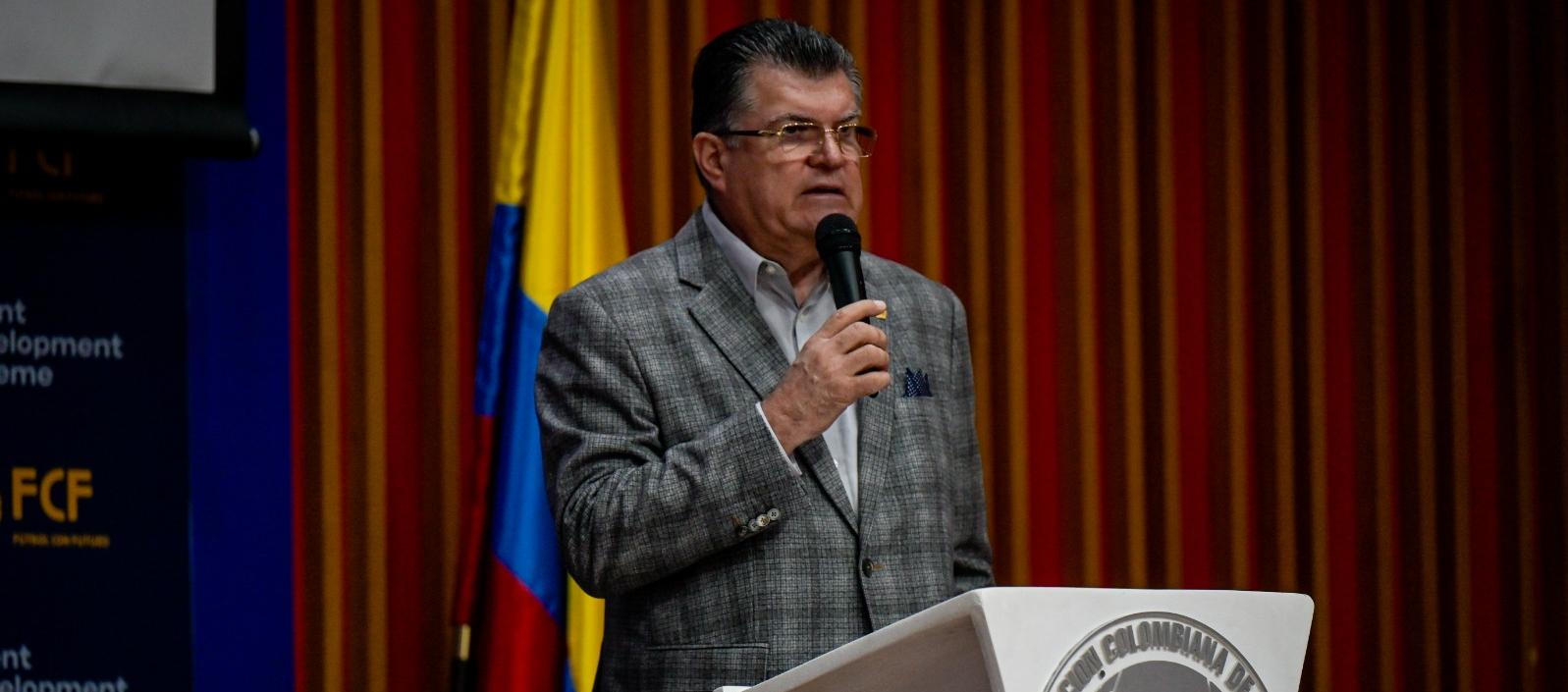 Carlos Mario Zuluaga, presidente de la Dimayor.