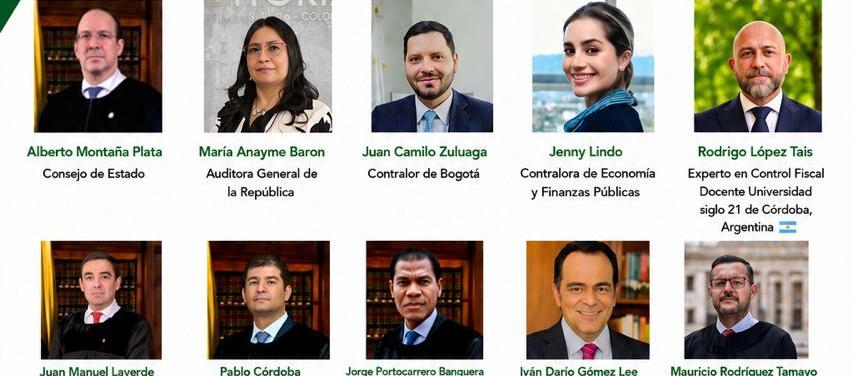 Ponentes en el II Encuentro Nacional de Contralores.