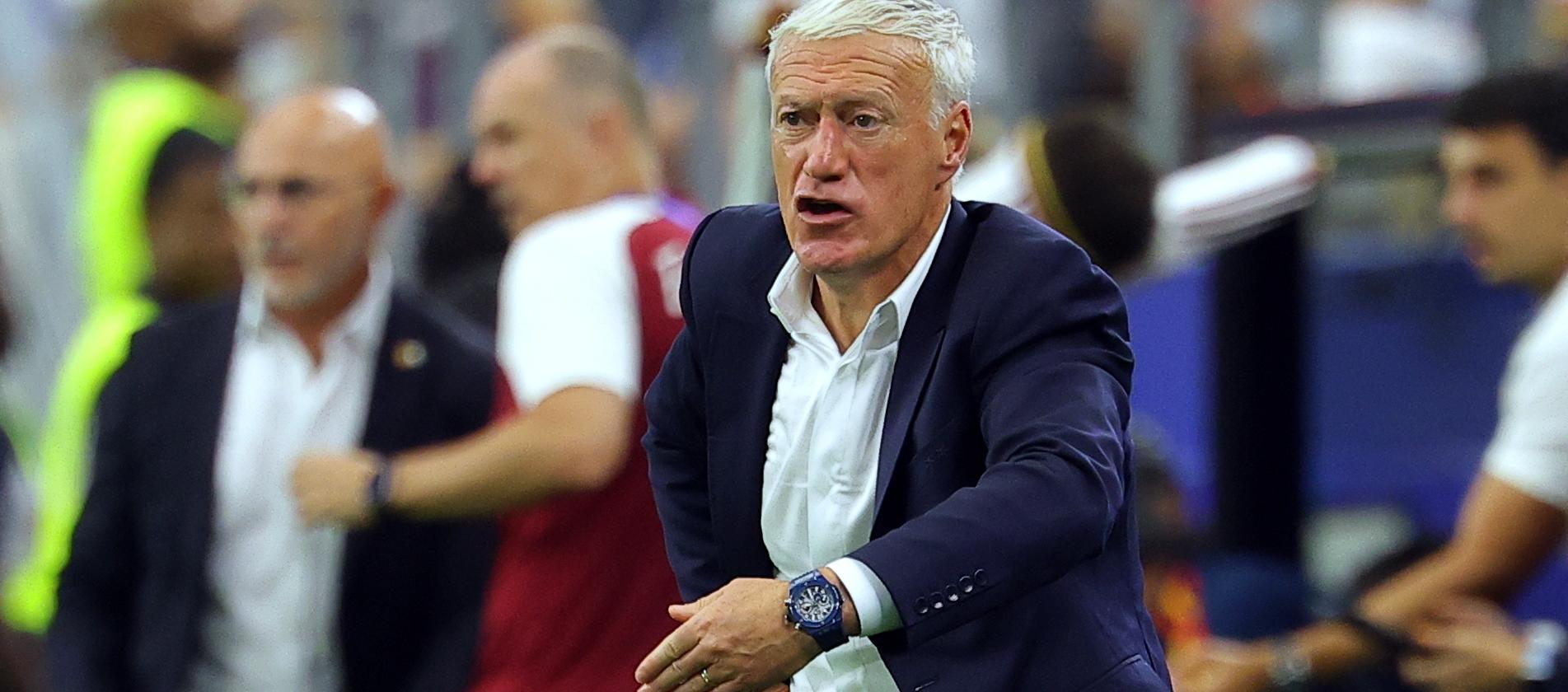 Didier Deschamps, entrenador de la selección francesa. 