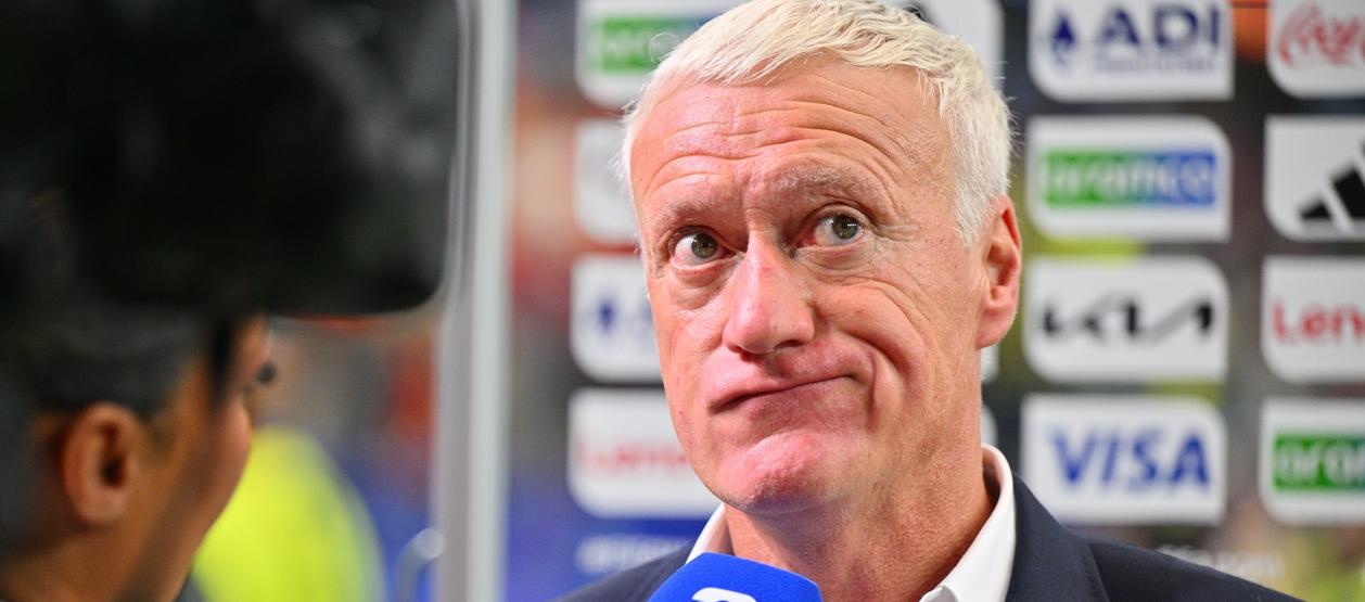 Didier Deschamps, seleccionador de Francia. 