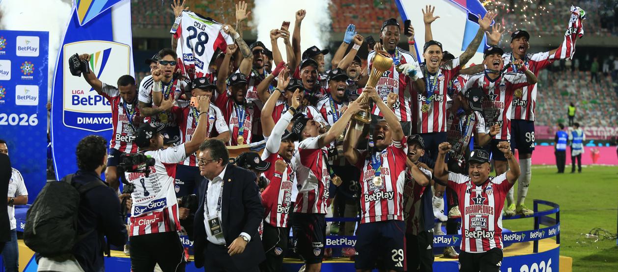 Junior, actual bicampeón de Colombia, es uno de los clubes firmantes. 