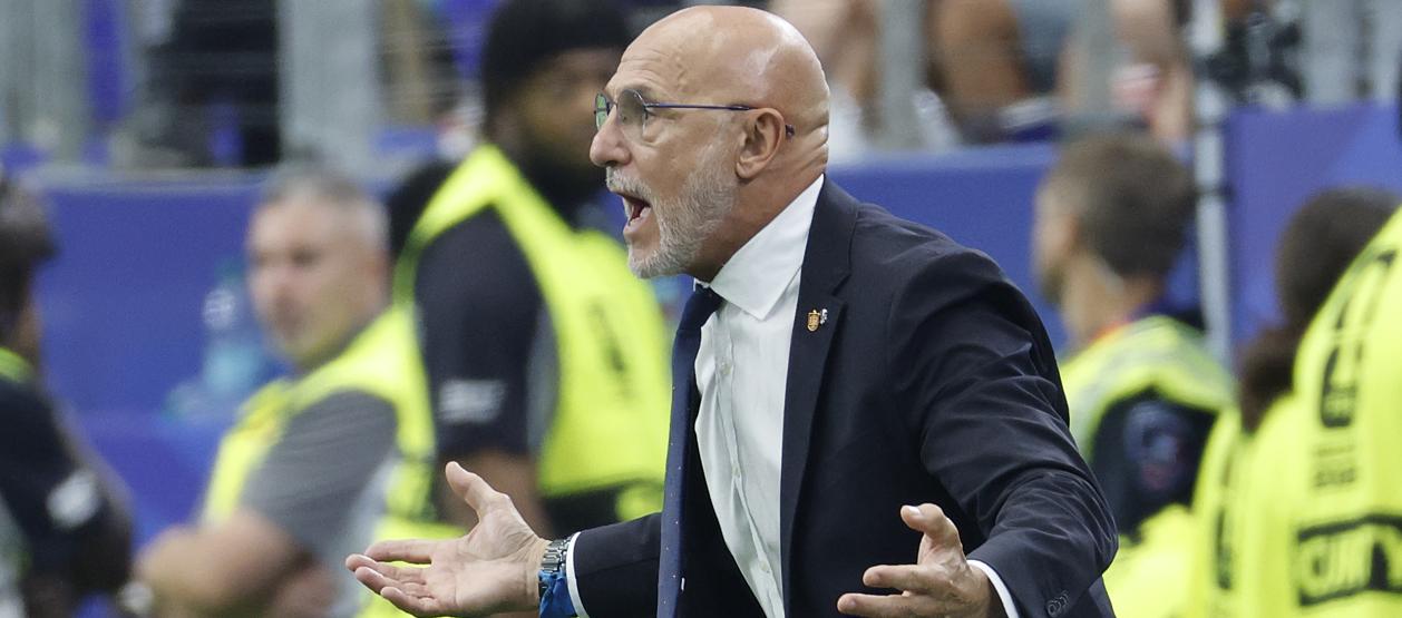 Luis De la Fuente, entrenador de la selección española.