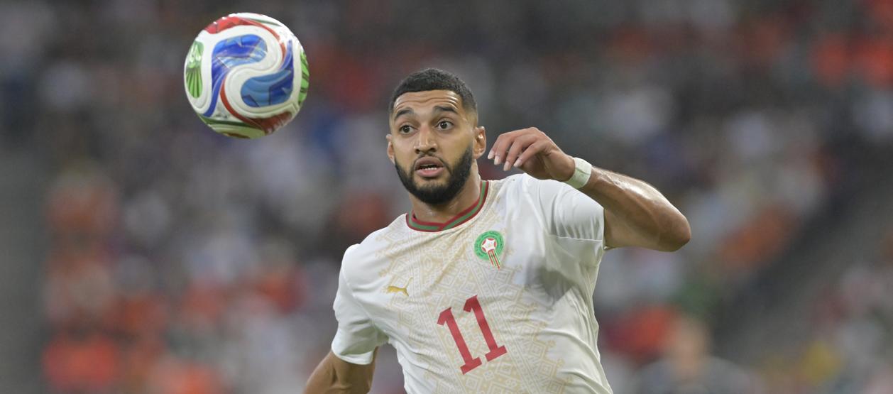 Ismael Saibari, delantero de Marruecos y reciente incorporación del Bayern Múnich.