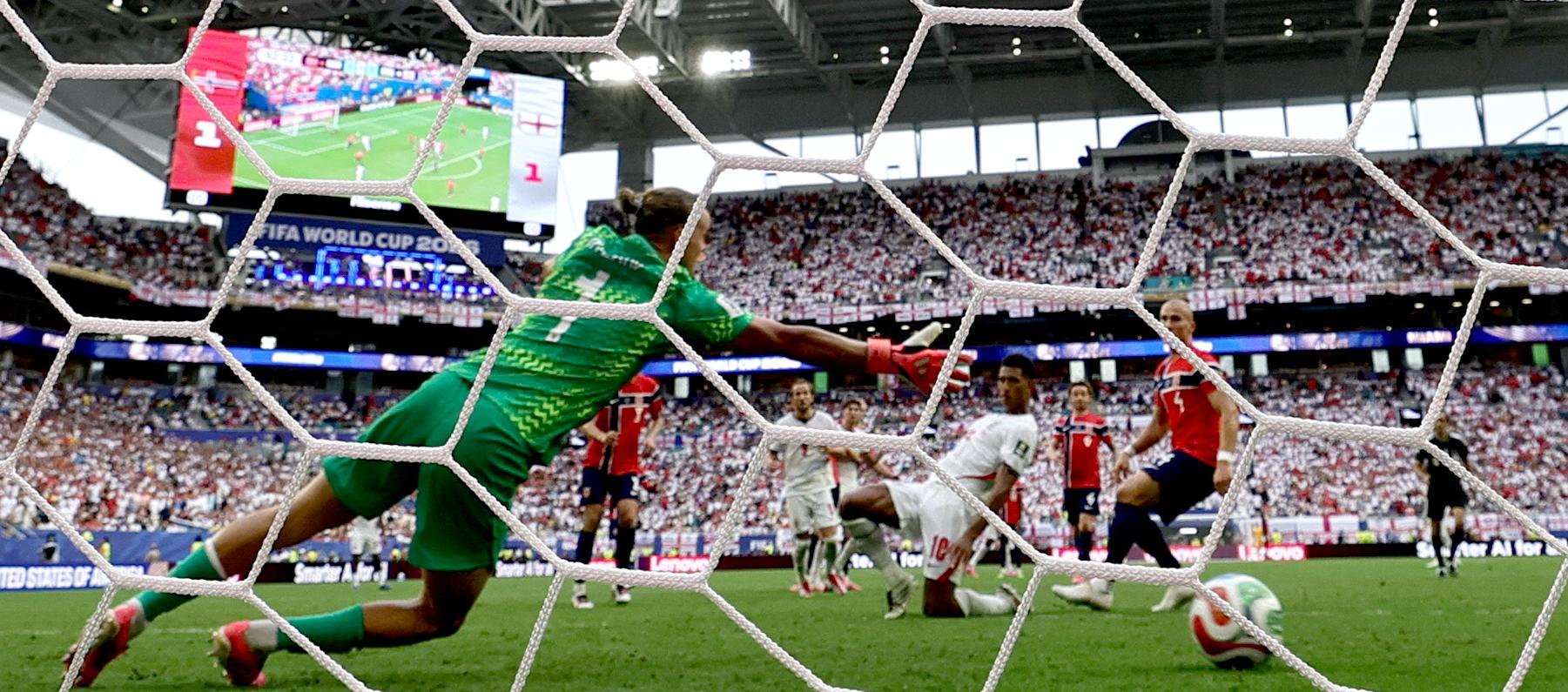 El segundo gol de Jude Bellingham para darle la victoria a Inglaterra.