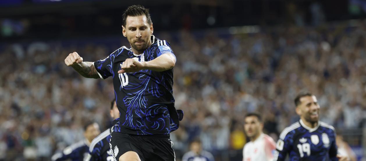 Lionel Messi suma seis goles en el Mundial. 