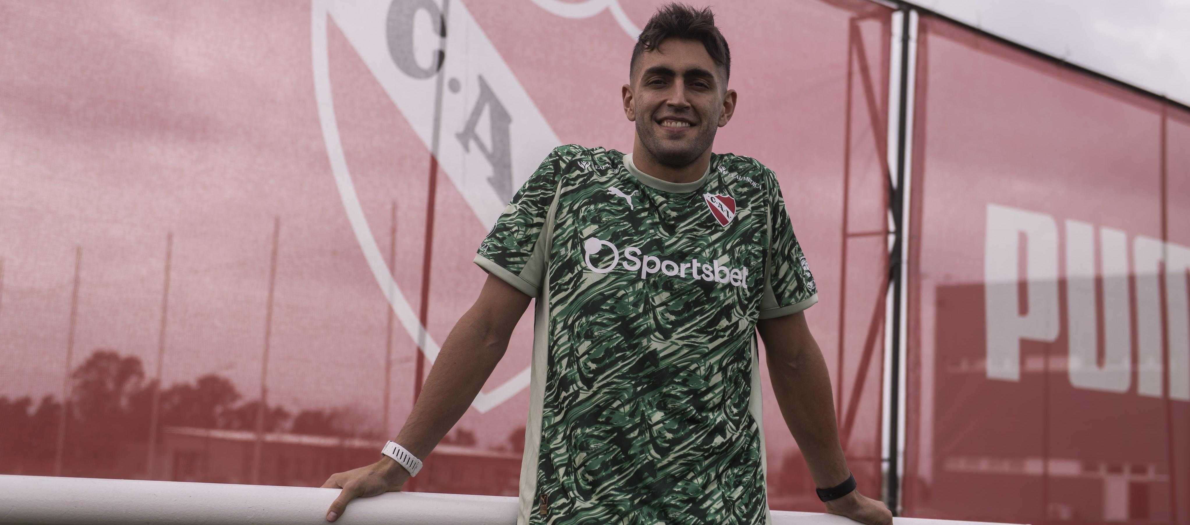 Santiago Mele, nuevo portero de Independiente de Avellaneda. 
