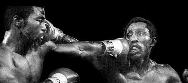 Intercambio de golpes entre Aaron Pryor y Pambelé.