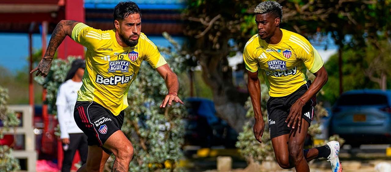 El delantero argentino Francisco Fydriszewski y el defensa Pablo Ortiz son las caras nuevas de Junior.