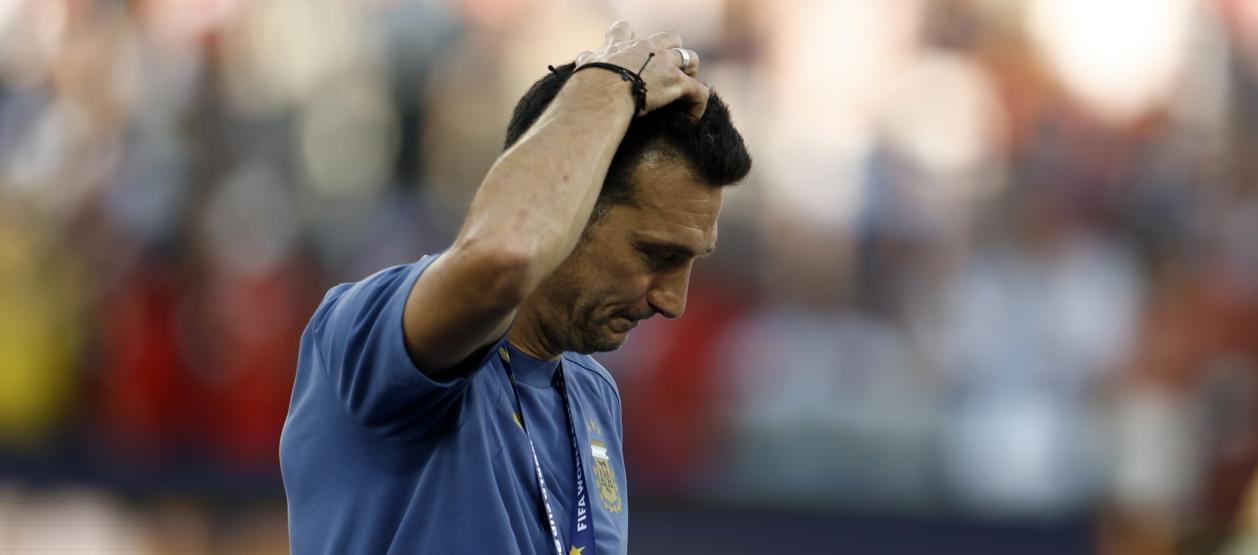 Lionel Scaloni completa ocho años como seleccionador de Argentina.