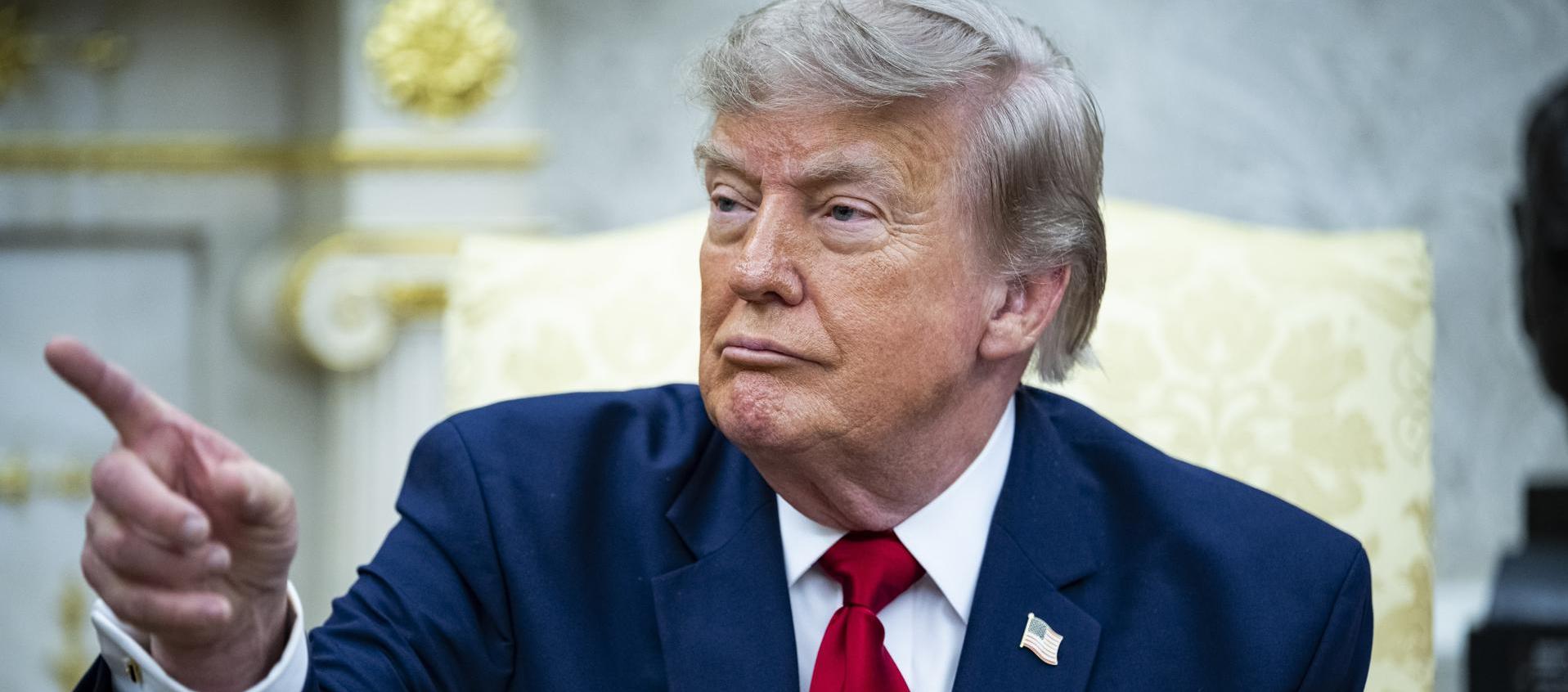 Donald Trump, presidente de Estados Unidos. 