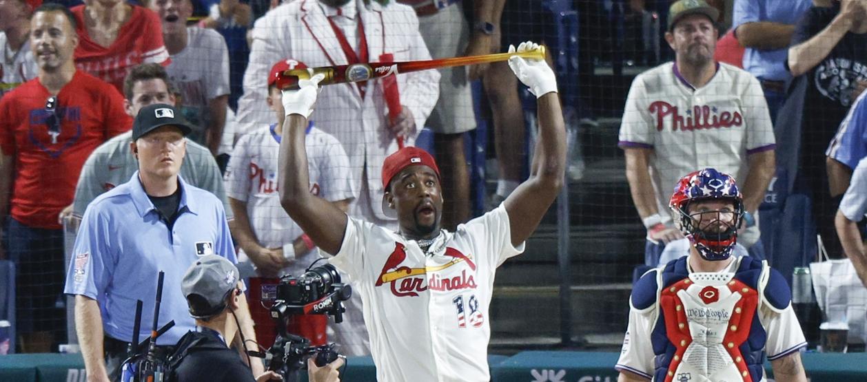Larry Walker, ganador del Derby de Jonrones. 