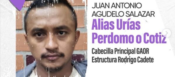 Juan Antonio Agudelo Salazar, alias ‘Urías Perdomo’