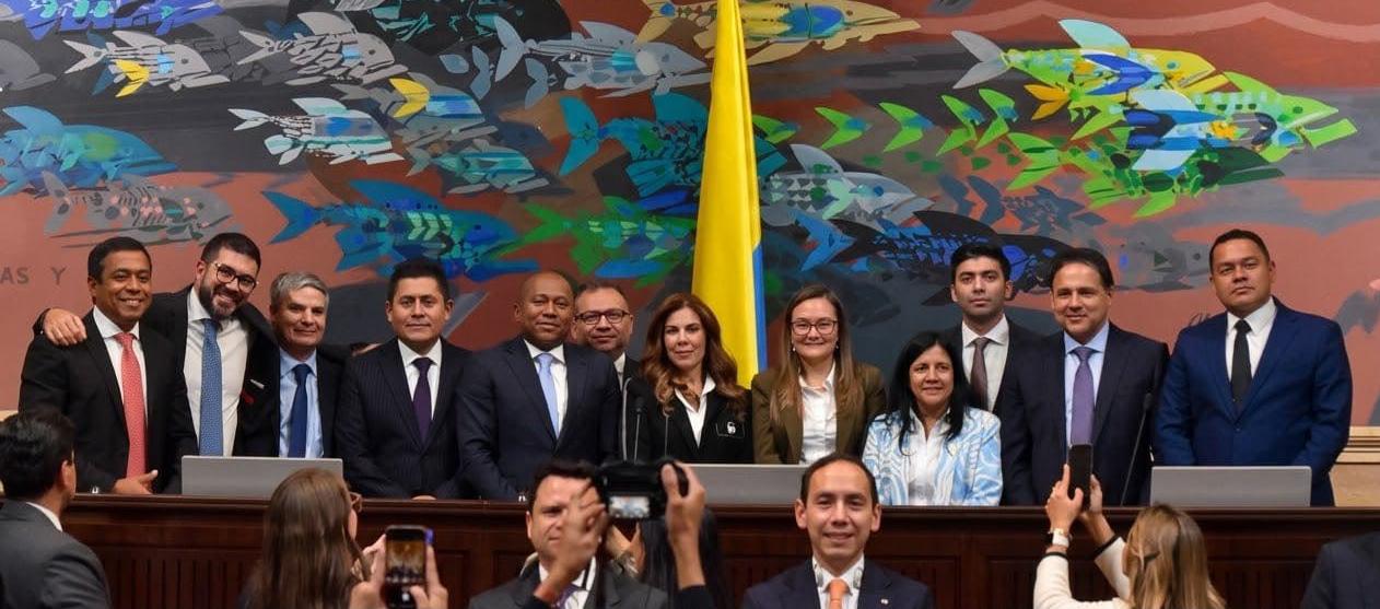 Los 9 magistrados del Consejo Nacional Electoral.