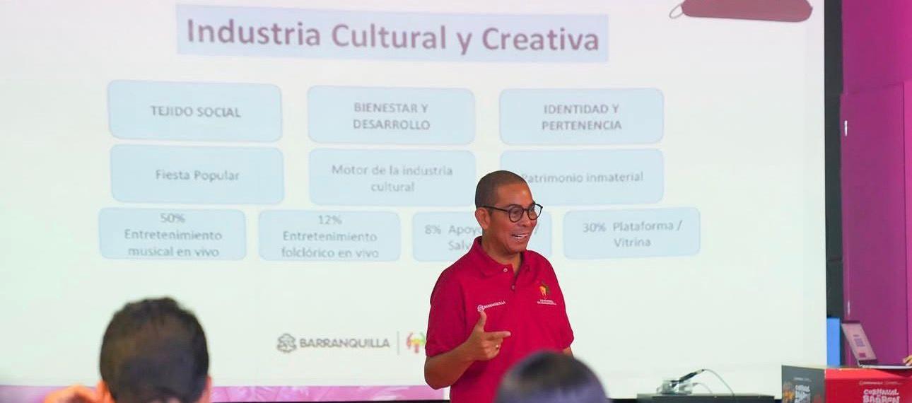 Juan Ospino Acuña en su paso por la secretaría de Cultura y Carnaval de Barranquilla aportó formación y fortalecimiento institucional. 