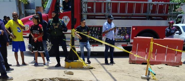 Lugar donde sucedió el incidente.