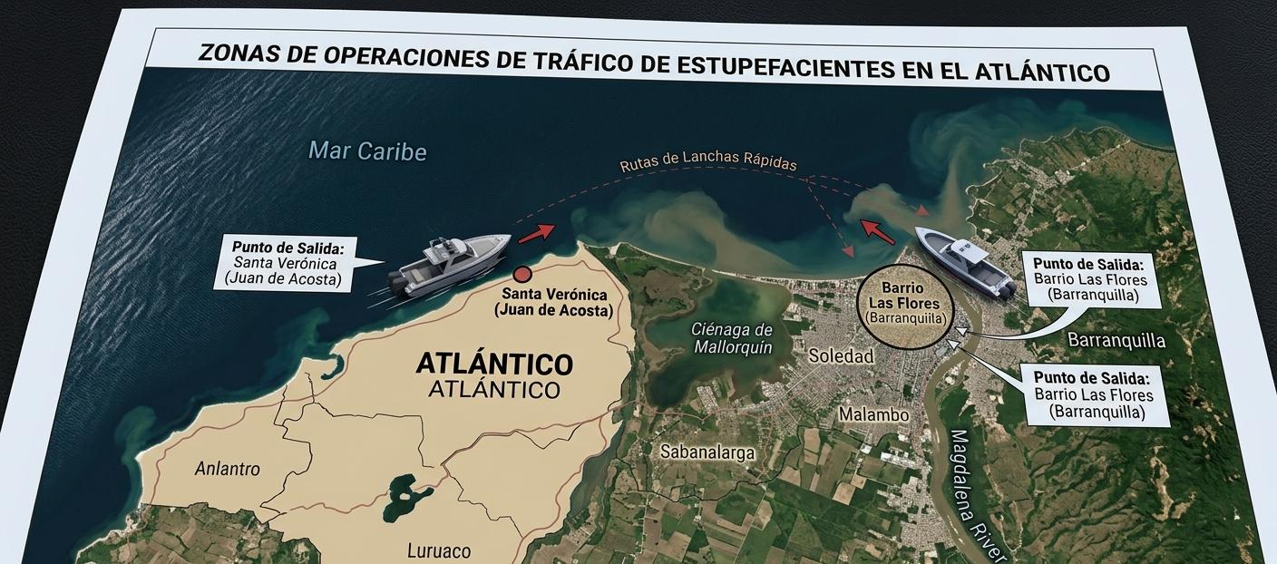 El Gobernador reveló esta semana que hay dos puntos identificados por donde están sacando droga las bandas. 