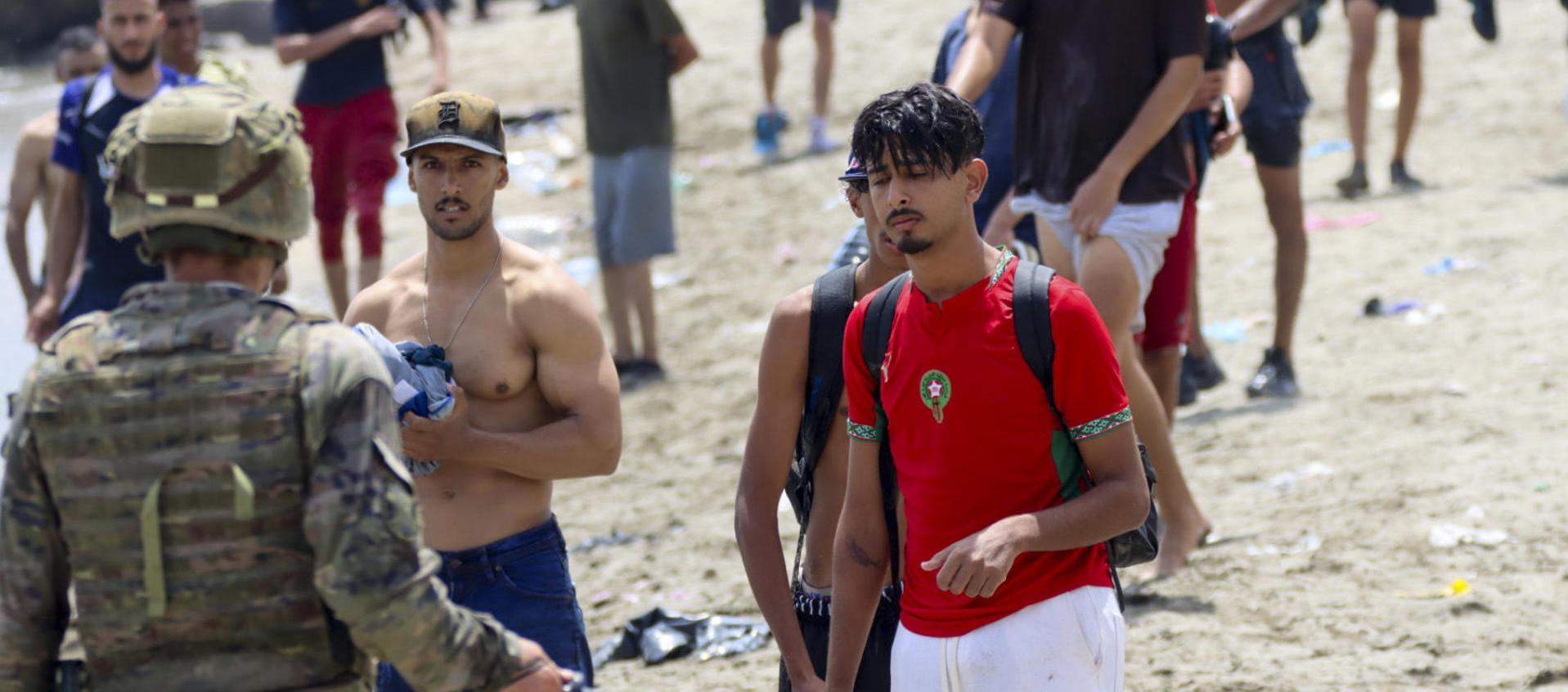 Las autoridades adelantan labores de control en Ceuta