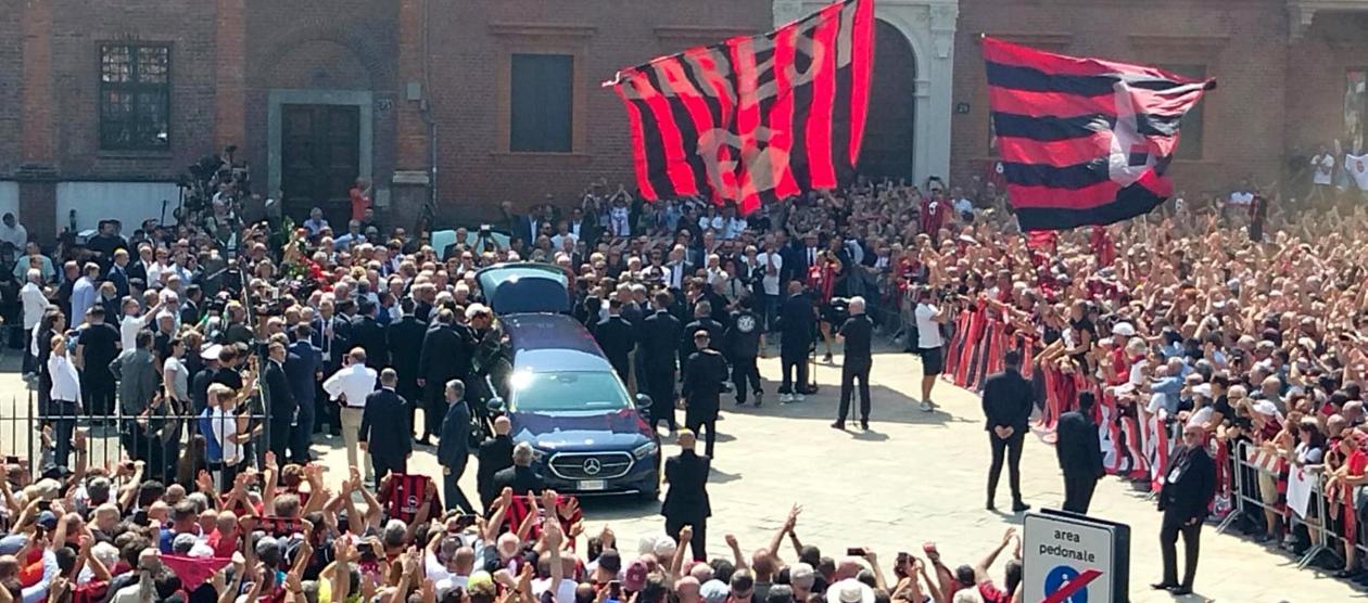 La despedida de Franco Baresi.