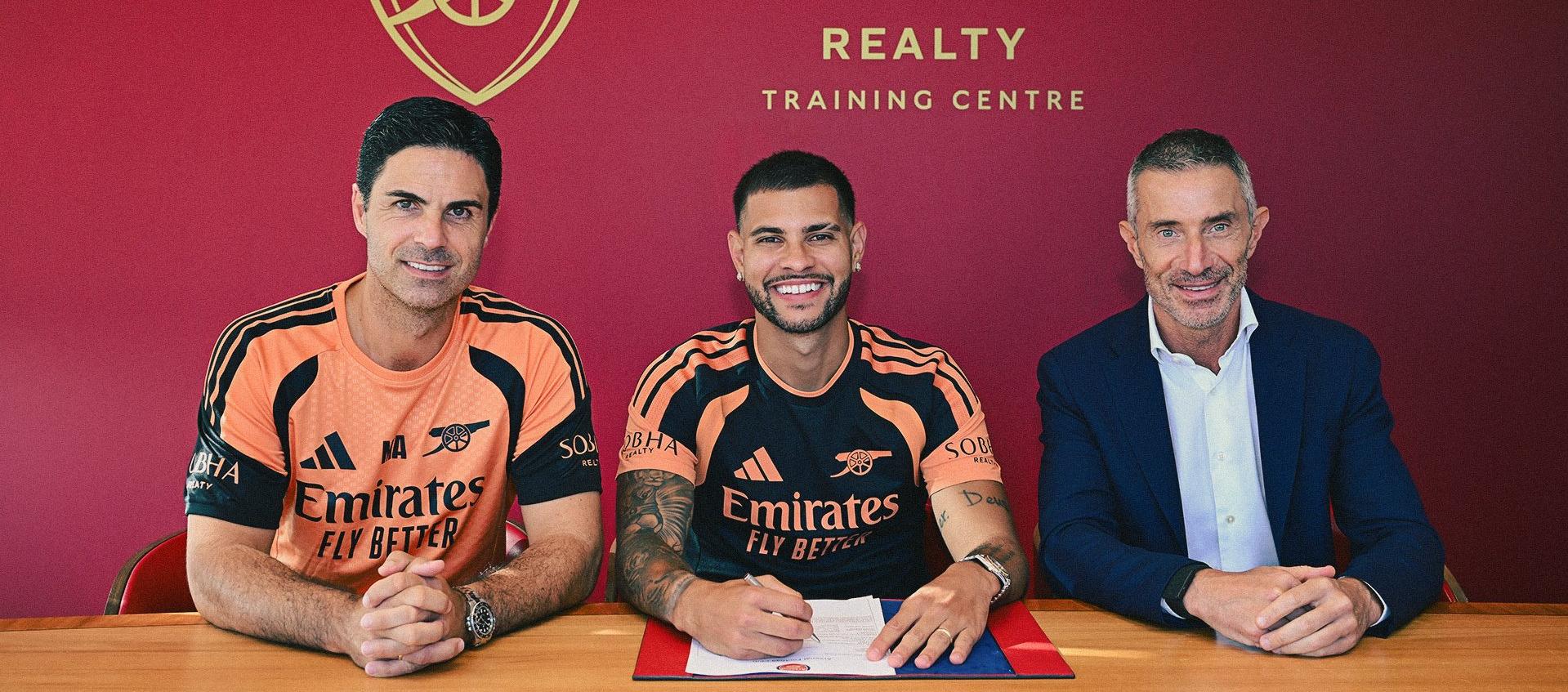 Bruno Guimaraes, nuevo jugador del Arsenal.