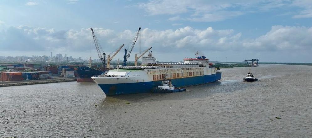 Imagen referencial del Puerto de Barranquilla.