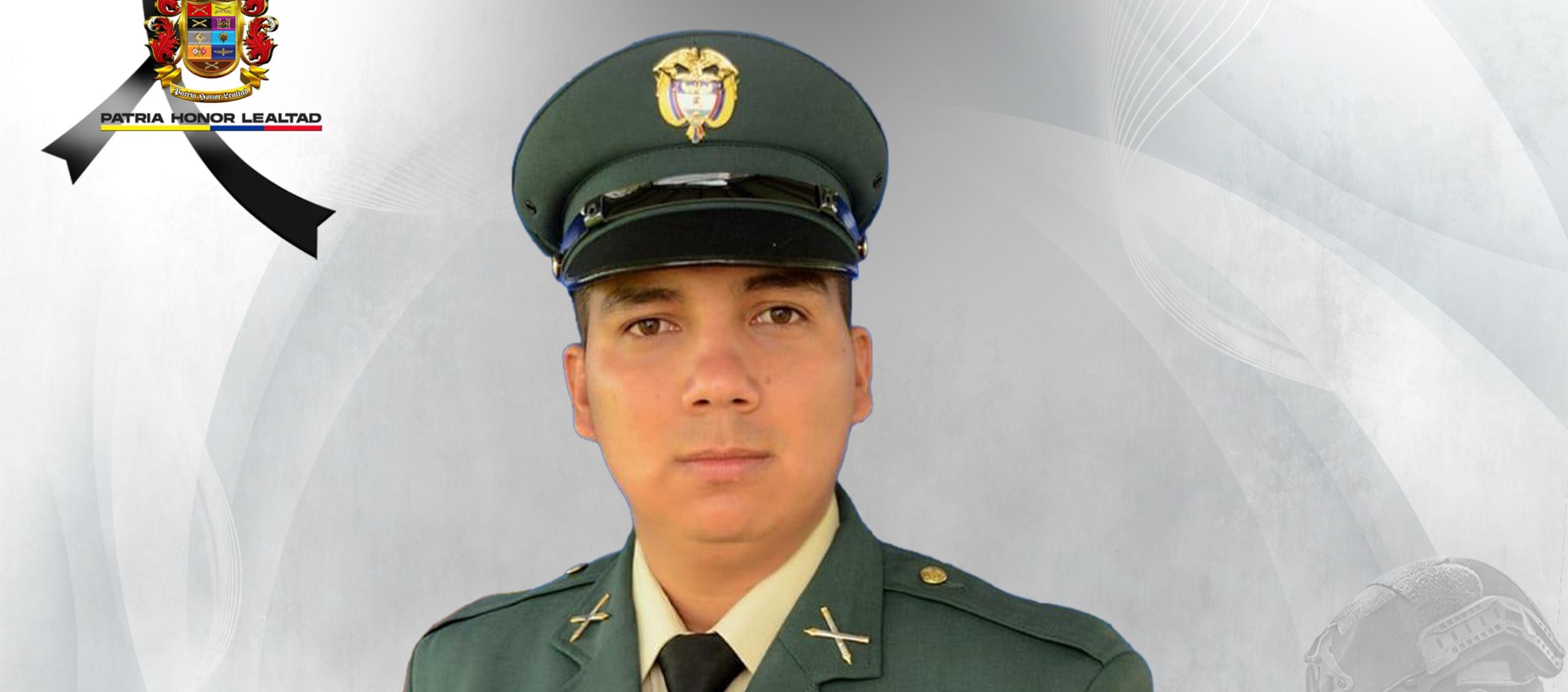 Cabo primero Yony Lizcano Andrade.
