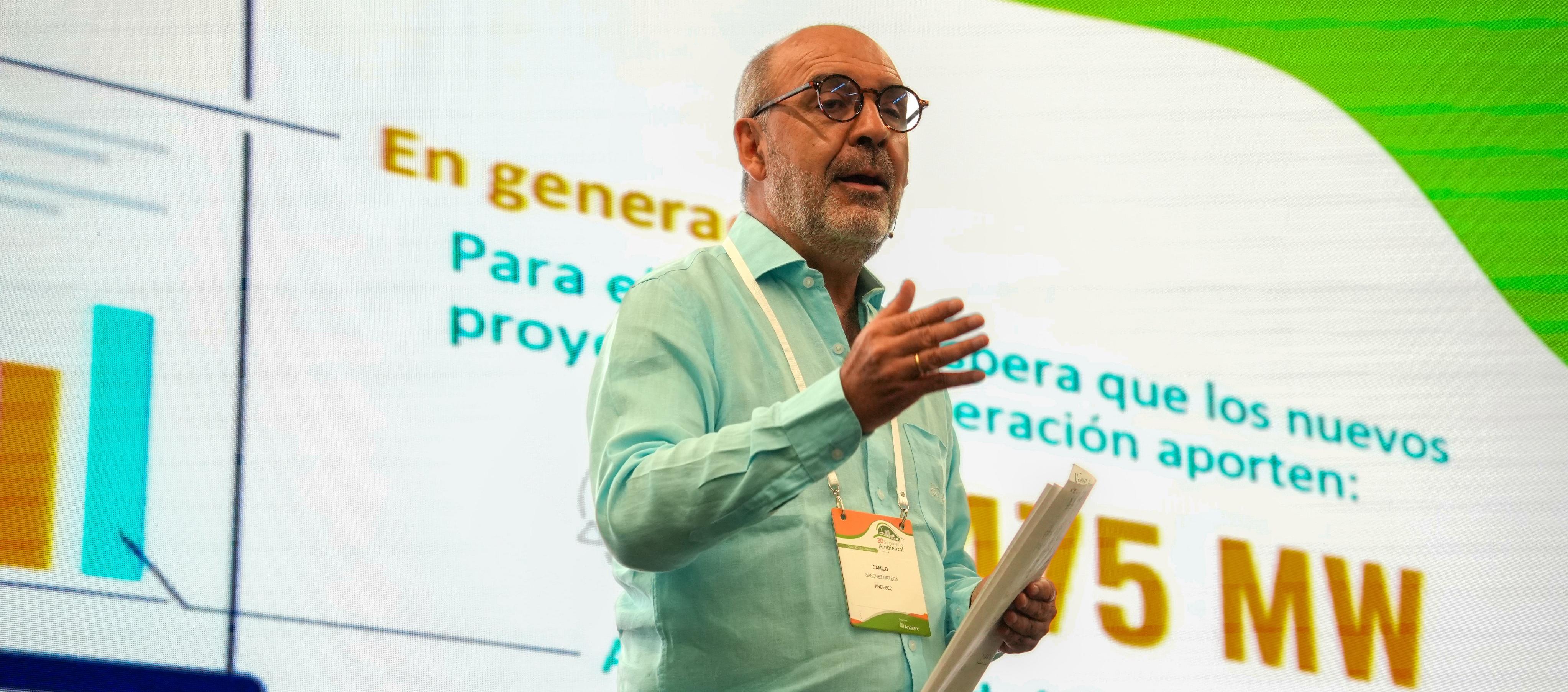 Camilo Sánchez, presidente de Andesco.