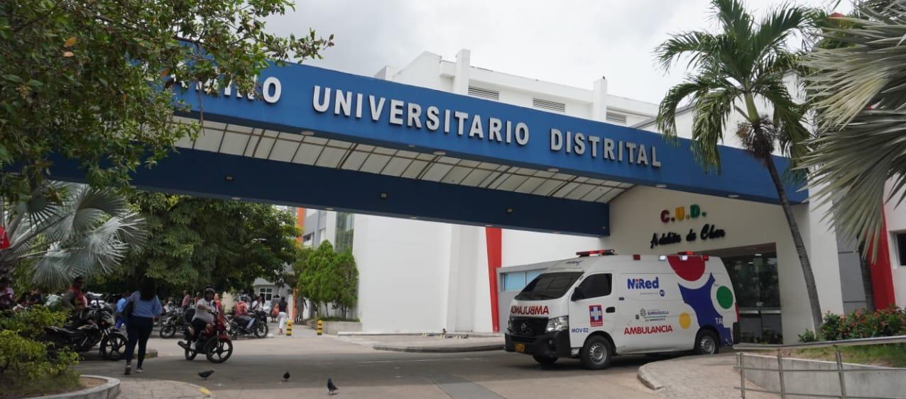 Zona de urgencias del Camino Adelita de Char. 