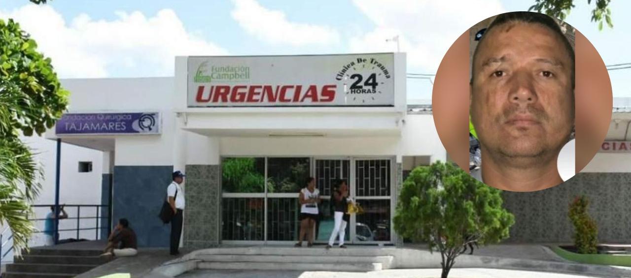 La víctima mortal fue llevada a la Clínica Campbell, donde se confirmó su muerte. 
