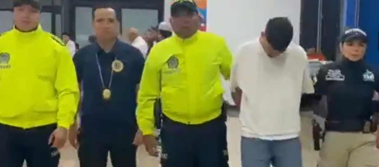 Capturado por el crimen del ciudadano estadounidense.