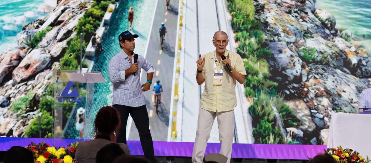 El Alcalde Alex Char y el Gobernador Eduardo Verano.
