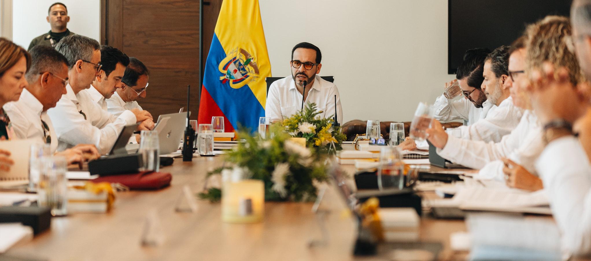 Consejo de Ministros en Barranquilla.