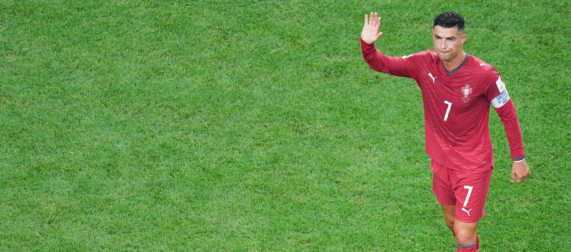 El jugador portugués Cristiano Ronaldo. 