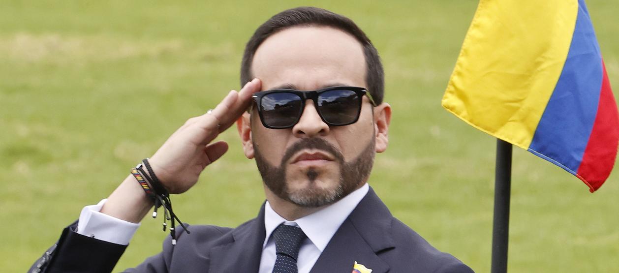 El Presidente de la República, Abelardo De La Espriella.