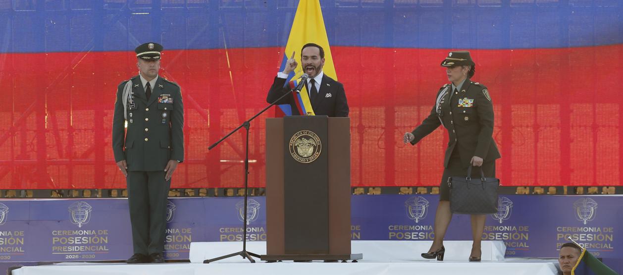 El Presidente de la República, Abelardo De La Espriella.